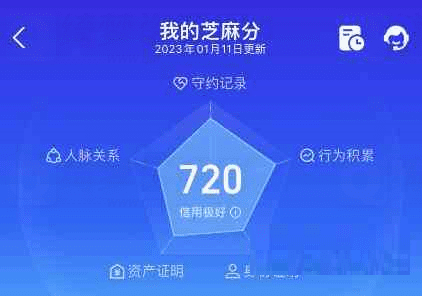 2023支付宝芝麻信用分恢复教程-白漂资源网