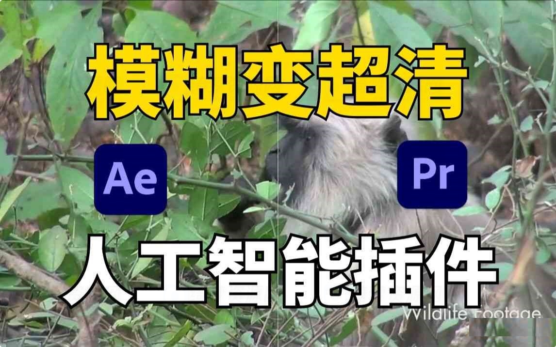 AI智能工具视频模糊变清晰-白漂资源网